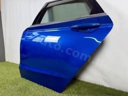 Двері голі задні ліві Ford Fusion mk5 13-20 синій N6 - превью 6