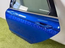 Двері голі задні ліві Ford Fusion mk5 13-20 синій N6 - превью 7