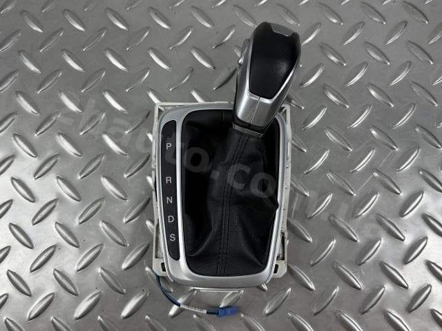 Ручка АКПП з накладкою шифтера Ford Fusion mk5 13-16 чорна гума - фото 1