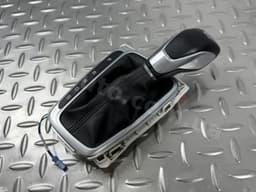 Ручка АКПП з накладкою шифтера Ford Fusion mk5 13-16 чорна гума - превью 3