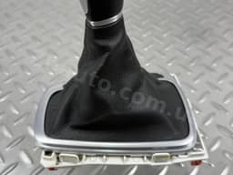 Ручка АКПП з накладкою шифтера Ford Fusion mk5 13-16 чорна гума - превью 5