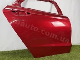 Двері голі задні праві Ford Fusion mk5 13-20 червоний D4 - превью 5