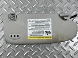 Козирок лівий Ford Fusion mk5 13-16 сірий, з керуванням, з гачком, під хімчистку, без заглушки - превью 2