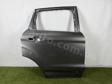 Двері голі задні праві Ford Escape MK3 13-19 графіт UJ, потертості, обліз лак