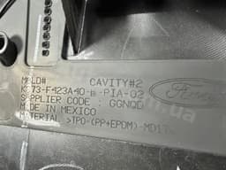 Накладка кришки багажника Ford Fusion mk5 19-20 під номер срібло JS - превью 7