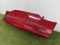 Накладка кришки багажника Ford Fusion mk5 19-20 під номер червоний D4 - превью 3