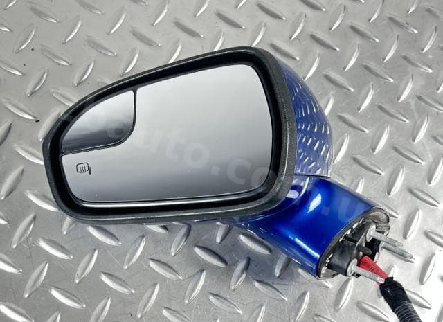 Дзеркало бічне ліве у зборі Ford Fusion mk5 13-20 10 пінів, автозатемнення, поворотник, підігрів, синій N6
