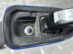 Ручка дверей зовнішня задня ліва keyless Ford Fusion mk5 13-20 синя N6 - превью 4