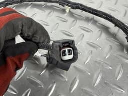 Проводка переднього бампера Ford Fusion mk5 17-20 без птф, без парктроніків, під жалюзі - превью 3