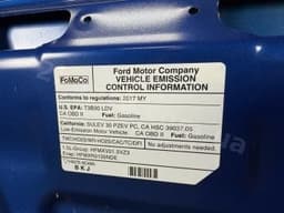 Капот голий Ford Fusion mk5 13-20 алюміній, синій N6 - превью 10