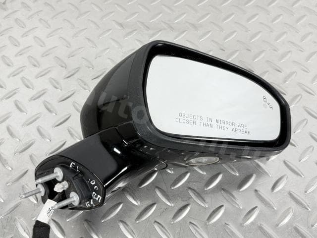 Дзеркало бічне праве у зборі Ford Fusion mk5 13-20 12 пінів, BSM, поворотник, підігрів, підсвічування, чорне G1 - фото 1