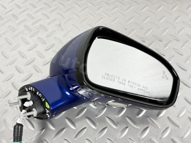 Дзеркало бічне праве у зборі Ford Fusion mk5 13-20 12 пінів, BSM, поворотник, підігрів, підсвічування, синій J4