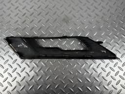 Решетка переднего бампера правая Ford Fusion mk5 17-18 под птф LED глянец, с хром молдингом - превью 4